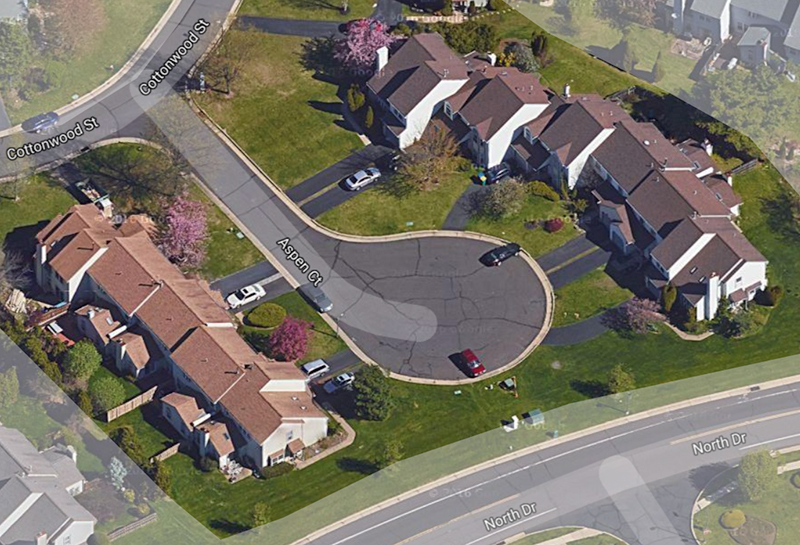 Poplar Court Townhomes in Whispering Wood at Newtown Grant