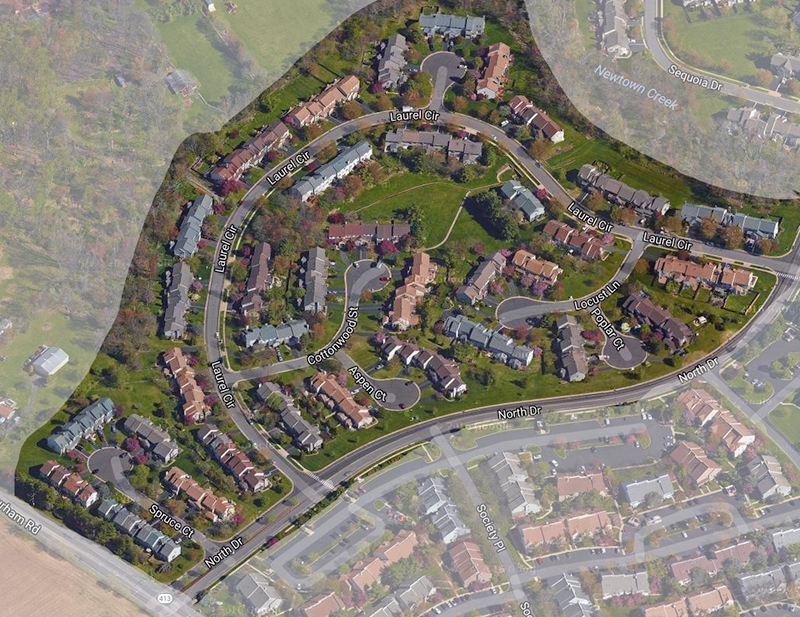 Whispering Wood at Newtown Grant Townhomes